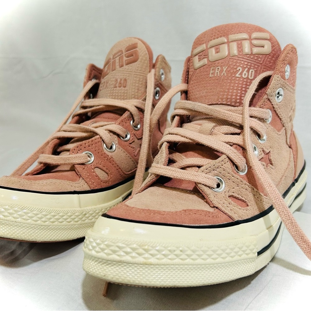 Converse Chuck 70 E260 High Earth Tone Suede Pink Sandstone / Pre- owned
